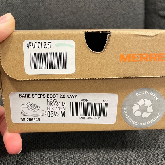 Merrell baresteps leather boots - Picture 2 of 4